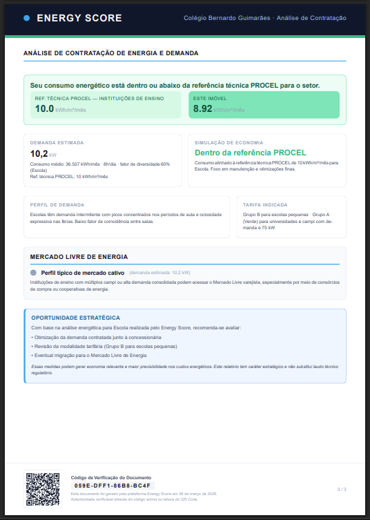 Relatório de Eficiência Energética - Página 2